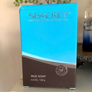 4 Bars Seacret Mudd soap.